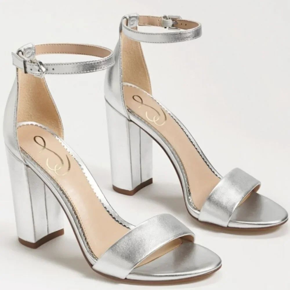 BRAND NEW CIRCUS BY SAM EDELMAN BLOCK HEEL OPEN-TOE SANDAL G1